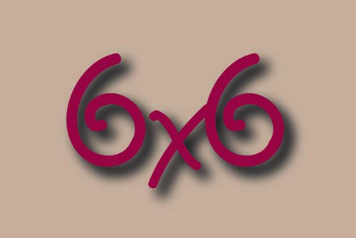 6 x 6 
