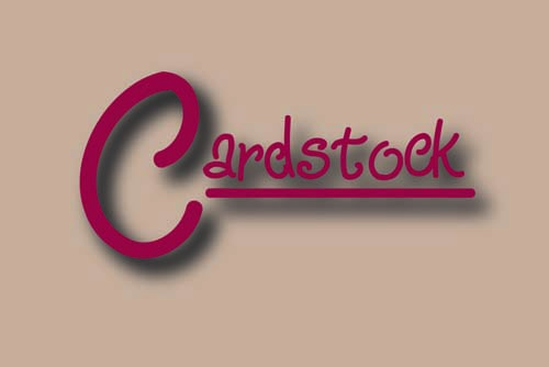 Cardstock