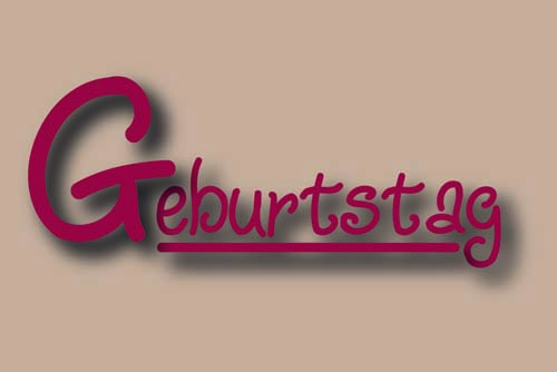 Geburtstag