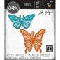 Preview: Sizzix Tim Holtz Thinlits - Vault Scribbly Butterfly
