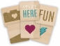 Preview: Heidi Swapp 4" x 4" Cards - Wood 6 Stk.