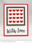 Preview: Die-namics - Stitched Heart Grid *limitiert*