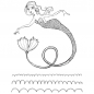 Preview: Jane Davenport Clear Stamps - Glorius Mermaid