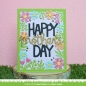 Preview: Lawn Fawn Die - Spring Flowers Backdrop