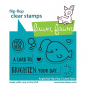 Preview: Lawn Fawn Clear Stamps - Anglerfish Flip-Flop