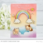 Preview: MFT Die-Namics Stanz & Stempel Set - Over the Rainbow