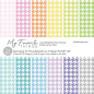 Preview: MFT Design Papier 6" x 6" - Springing for Houndstooth