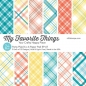 Preview: MFT Design Papier 6" x 6" - Party Plaid *Limitiert*