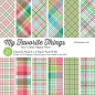 Preview: MFT Design Papier 6" x 6" - Cheerful Plaid