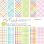 Preview: MFT Design Papier 6" x 6" - Pretty in Plaid