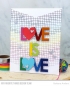 Preview: MFT Design Papier 6" x 6" - Rainbow Grid *Limitiert*
