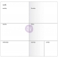 Preview: Prima Traveler`s Journal Notebook Refill - Standard - Weekly