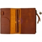 Preview: Prima Traveler's Journal Leather Essential - Personal - Rust Brown