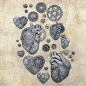Preview: Prima Moulds - Steampunk Hearts