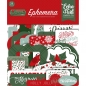 Preview: Echo Park Traveler`s Notebook Ephemera - Christmas Salutations