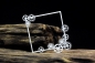 Preview: SnipArt Chipboards Industrial Factory – Square cogs frame
