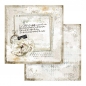 Preview: Stamperia - Romantic - Journal Letter & Clock 12" x 12"