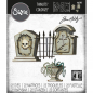 Preview: Sizzix Tim Holtz Thinlits - Graveyard Colorize