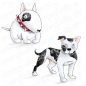 Preview: Stamping Bella - Staffie and English Bull Terrier