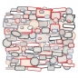 Preview: Tim Holtz Ephemera Pack - Snippets Labels