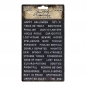 Preview: Tim Holtz Label Stickers - Halloween
