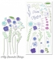 Preview: MFT Die-Namics Stanz & Stempel Set - Beautiful Blooms