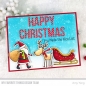 Preview: MFT Die-Namics Stanz & Stempel Set - Here Comes Santa Claus