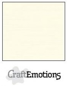 Craft Emotions Leinenkarton - Elfenbein