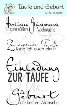 JM Creation - Taufe und Geburt