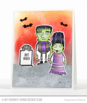 MFT Die-Namics Stanz & Stempel Set - Frightful Friends