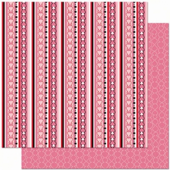Bo Bunny 12"x12" Crush Stripe