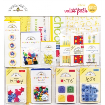 Embellishment Value Pack - School