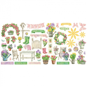Graphic 45 Ephemera - Grow with love