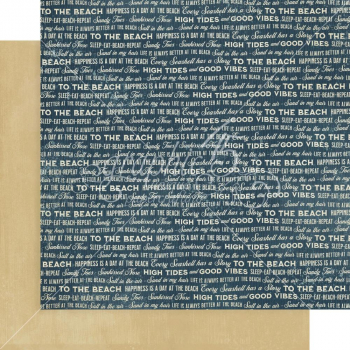 graphic 45 12" x 12" Patterns & Solids Pack - The Beach Is Calling