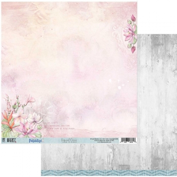 49 and Market Island Paradise - Tropical Oasis 12" x 12" 