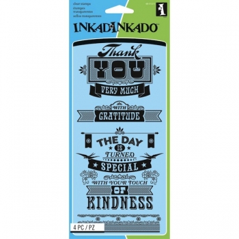 Inkadinkado 4 Clearstamps - Special Thoughts