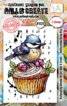 AALL & CREATE Clear Stamps - Buttercream Birdly Bliss #1139