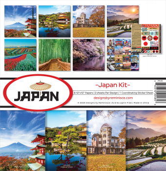 Reminisce - Collection Kit - 12" x 12" - The Japan Kit