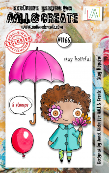 AALL & CREATE Clear Stamps - Stay Hopeful #1166