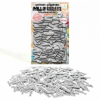 AALL & CREATE Ephemera - Serene Sayings #53