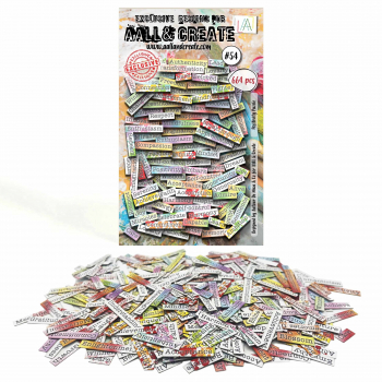 AALL & CREATE Ephemera - Positivity Puzzle #54