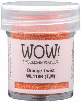 WOW! Ebossingpulver - Orange Twist
