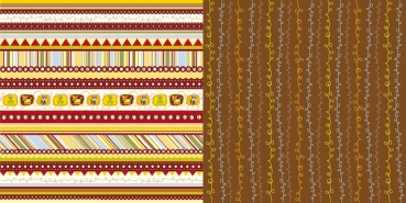 Doublesided Paper "Hundeborde/Kringel"