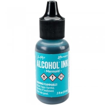 Alcohol Ink - Mermaid