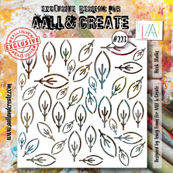 AALL & Create - Stencil - Hock Stalks #223
