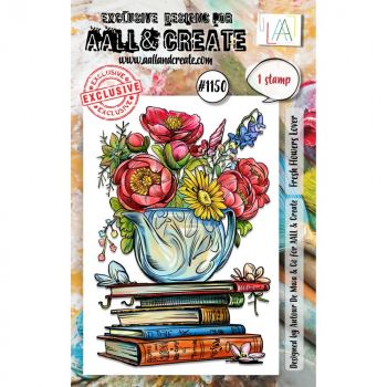 AALL & CREATE Clear Stamps - Fresh Flowers Lover #1150