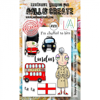 AALL & CREATE Clear Stamps - London England #1011