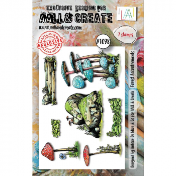 AALL & CREATE Clear Stamps - Forest Accoutrements #1098