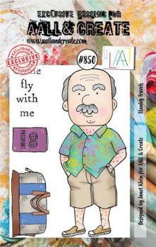 AALL & CREATE Clear Stamps - Stanley Travels