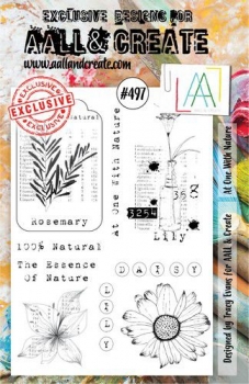 AALL & CREATE Clear Stamps - At One With Nature #497